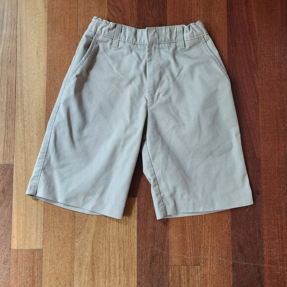 Donnelly's Boys Khaki Uniform Shorts Size 12 - Picture 2 of 11